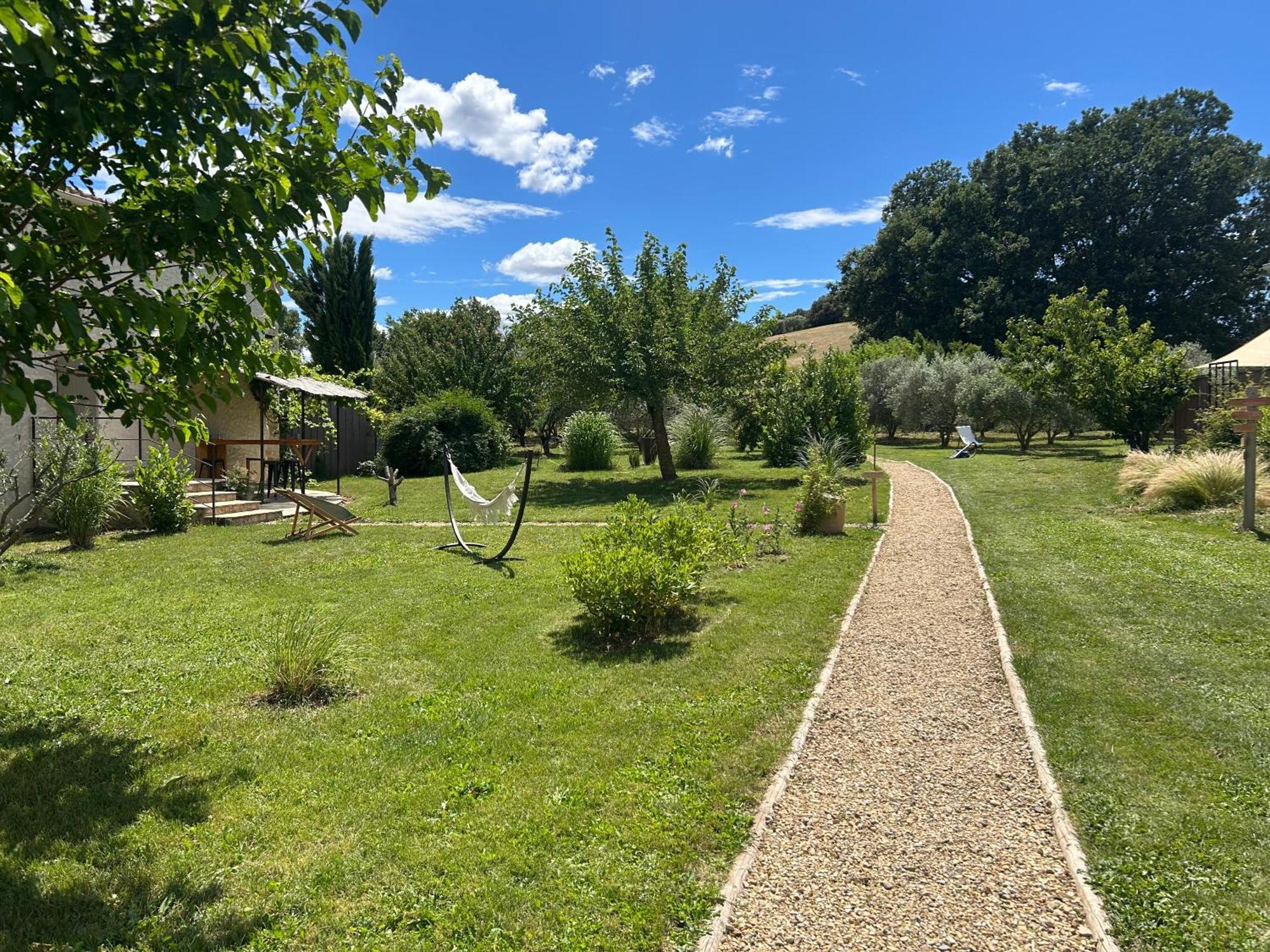 Sous Les Etoiles En Provence, Gite Les Grands Chenes Lurs Eksteriør billede